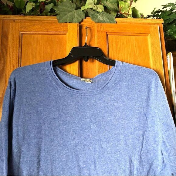 LL Bean Men’s Wicked Soft Cotton Cashmere Roll Neck Pullover Sweater - M - Picture 4 of 14